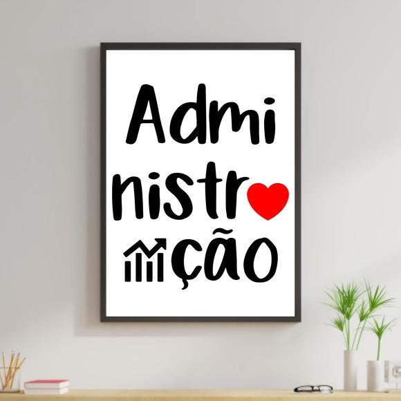 Arte Digital Quadro - Administração