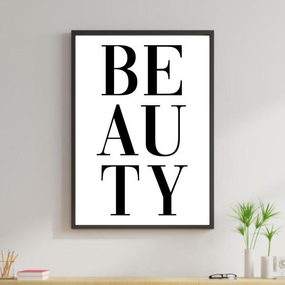 Arte Digital Quadro - Beauty