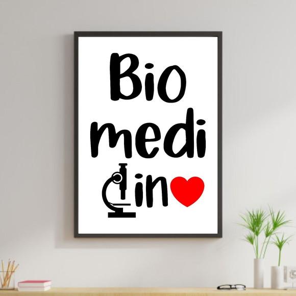 Arte Digital Quadro - Biomedicina