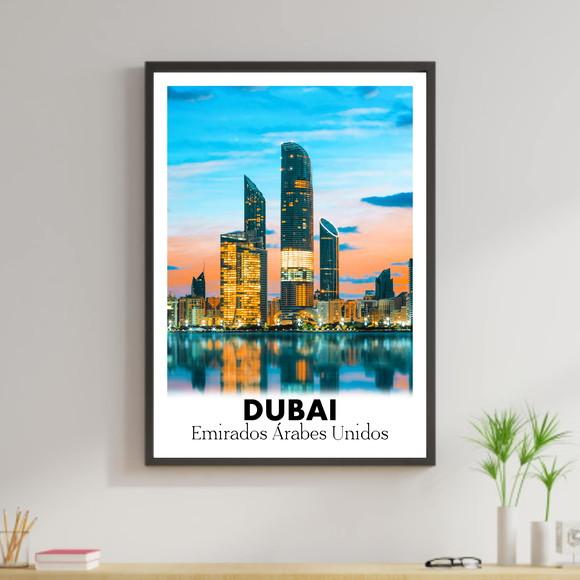 Arte Digital Quadro - Dubai