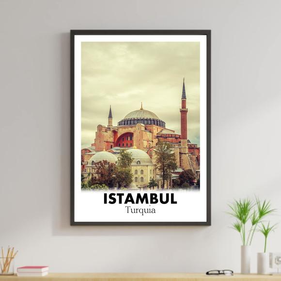 Arte Digital Quadro - Istambul