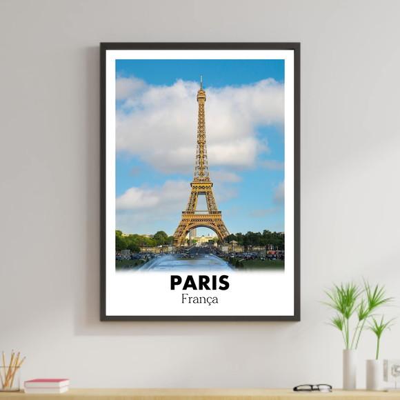 Arte Digital Quadro - Paris