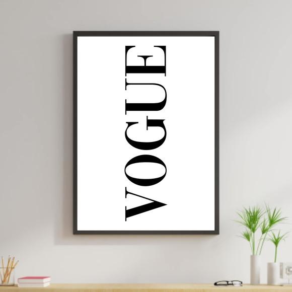 Arte Digital Quadro - Vogue