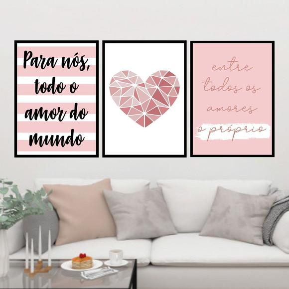 Trio Quadros Digitais - Para nós todo o amor do mundo