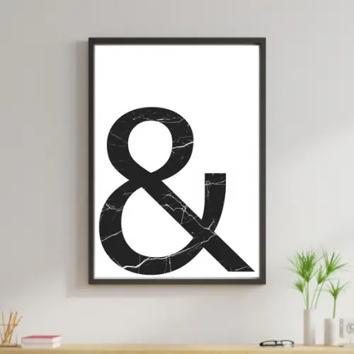 Arte Digital Quadro - & - E Comercial