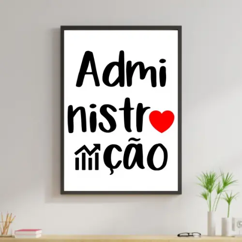 Arte Digital Quadro - Administração