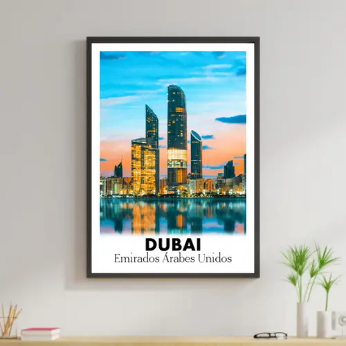 Arte Digital Quadro - Dubai