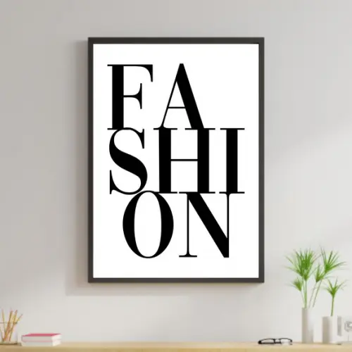 Arte Digital Quadro - Fashion