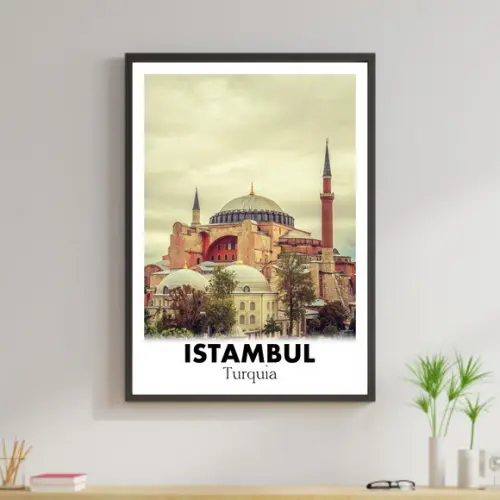 Arte Digital Quadro - Istambul