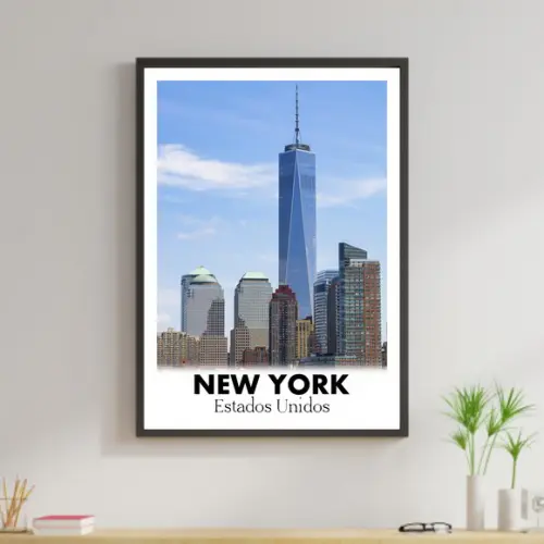 Arte Digital Quadro - New York