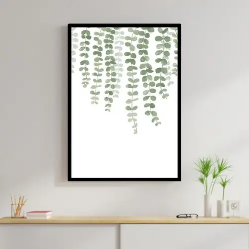 Arte Digital Quadro - Samambaia