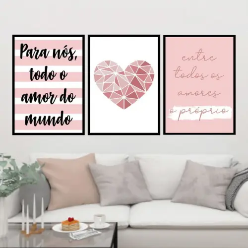 Trio Quadros Digitais - Para nós todo o amor do mundo