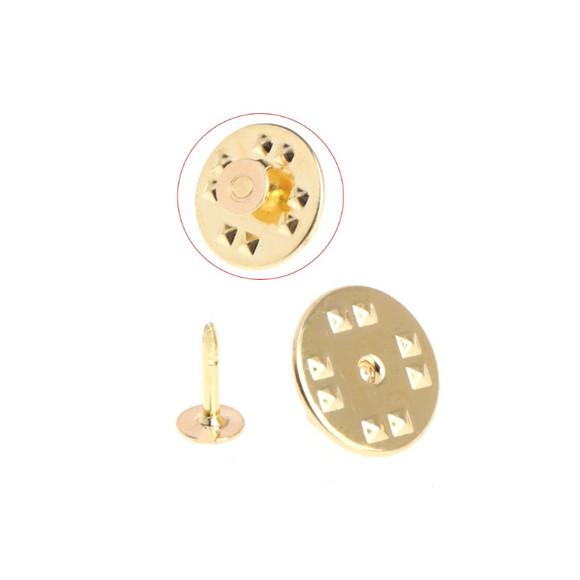 Base para Broche em Metal Dourado