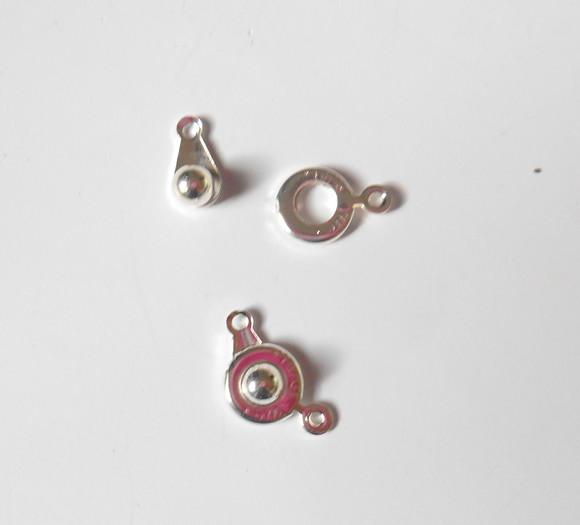 Fecho para Pulseira ou Colar Misto ( 10 Fechos)