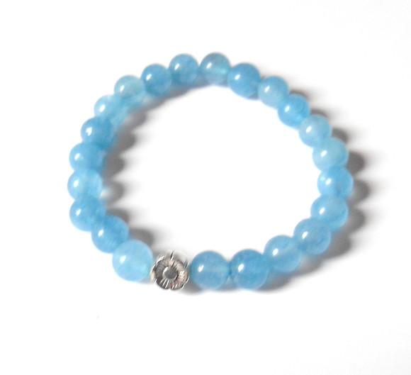 Pulseira Água Marinha Infantil