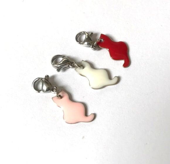 Kit Pingente Gato para Colar, Pulseira, Tornozeleira