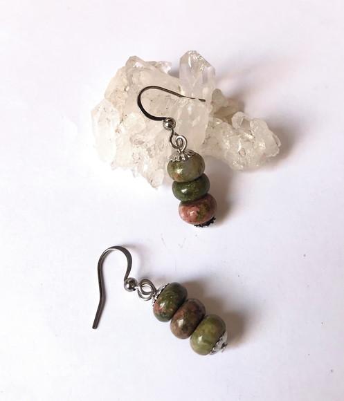Brinco Gancho Aço Inox com Unakita Rondell