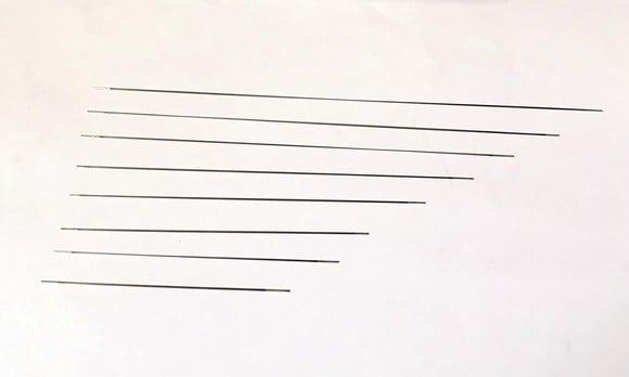 Agulha para Bijuteria ,jóias e Miçangas com 8 Peças Big Eye