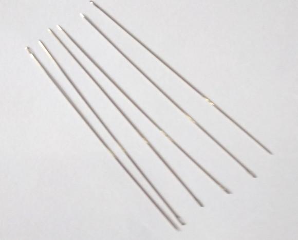 Agulha para Bijuteria , Jóias e Miçangas - com 6