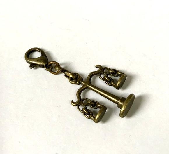 Pingente Direito para Colar, Pulseira, Tornozeleira, Col...