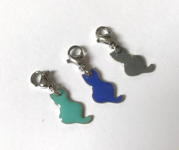 Kit Pingente Gato para Colar, Pulseira, Tornozeleira e Mais
