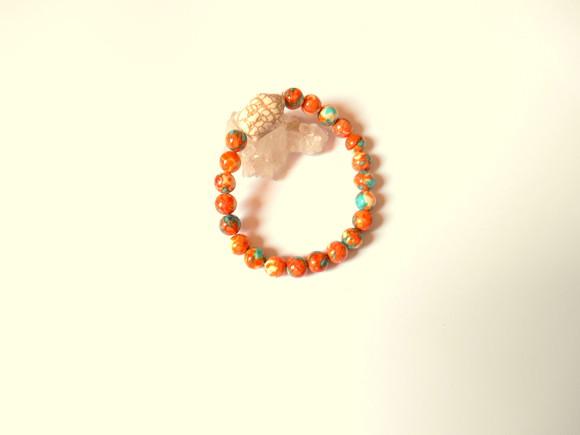 Pulseira Japamala com Arco Iris e Buda