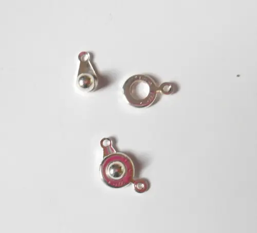 Fecho para Pulseira ou Colar Misto ( 10 Fechos)