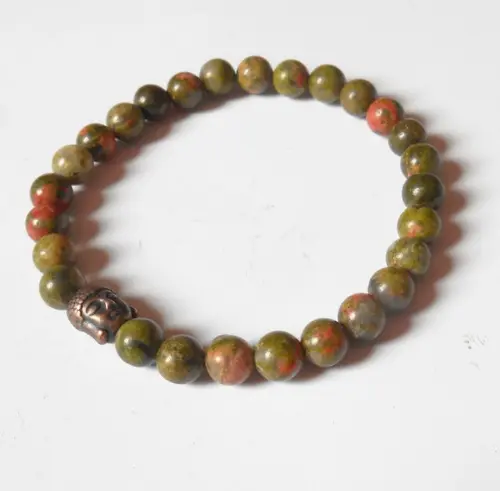 Pulseira Japamala 27 contas Unakita