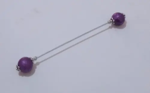 Mesa posta descanso de talher roxo