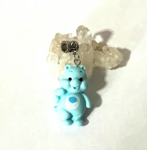 Pingente com Ursinho em Resina ( Varias Cores)
