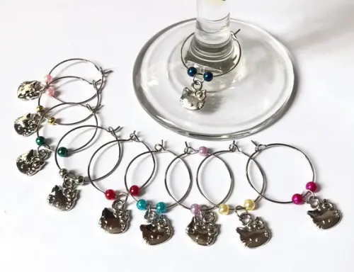 Marcadores de Taça Gatinha com 10 Peças