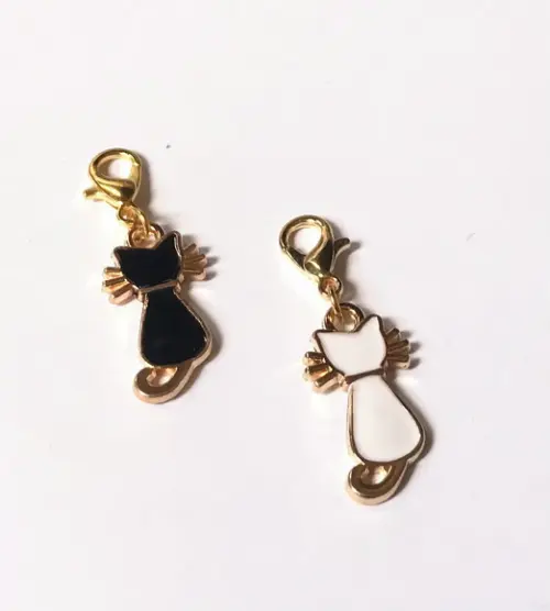Kit 2 Pingente Dourado para Colar, Pulseira, Tornozeleira
