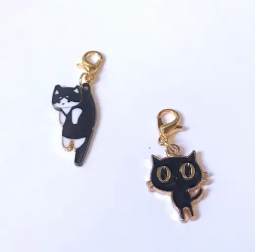 Kit 2 Pingente Dourado para Colar, Pulseira, Tornozeleira