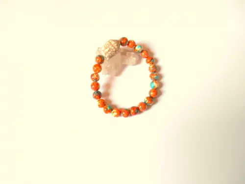 Pulseira Japamala com Arco Iris e Buda
