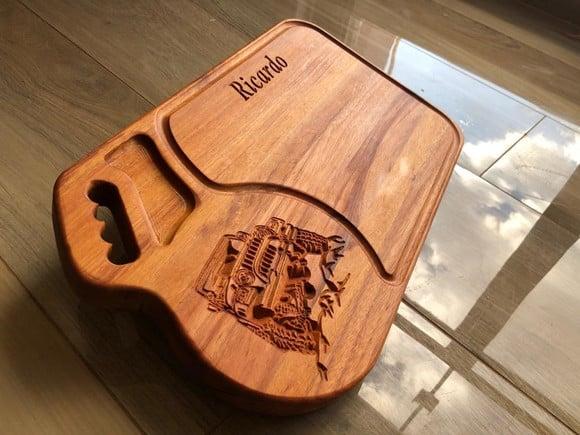 Tábua Para Churrasco Jeep