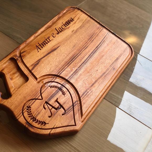 Tábua Personalizada Coração