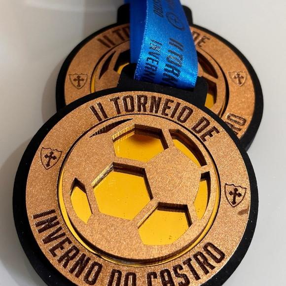 Medalha Personalizada - Kit com 15 Unidades