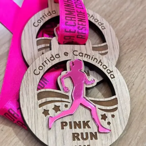 Medalha Personalizada - Kit com 50 Unidades