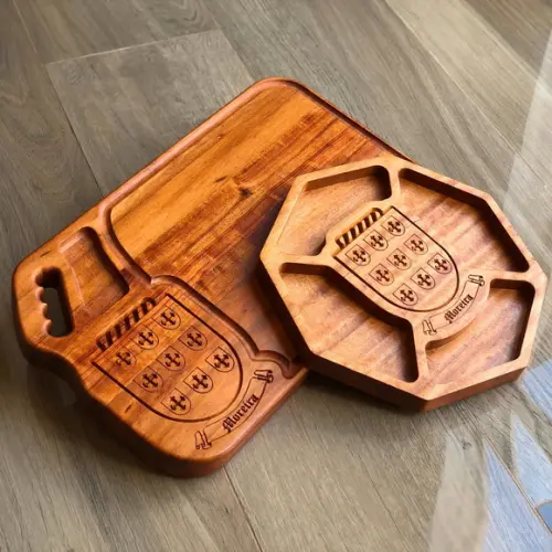Kit personalizado com brasão de família