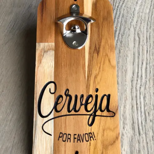 Abridor de garrafa personalizado