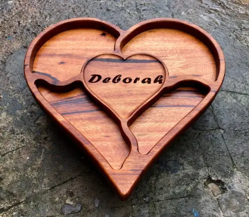Petisqueira Coração, Ganhe um brinde personalizado!