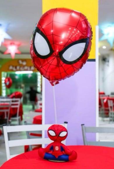 Centro de Mesa Homem Aranha Feltro