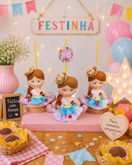 Lembrancinha Festa Junina Feltro