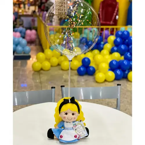 Centro de Mesa Alice em feltro