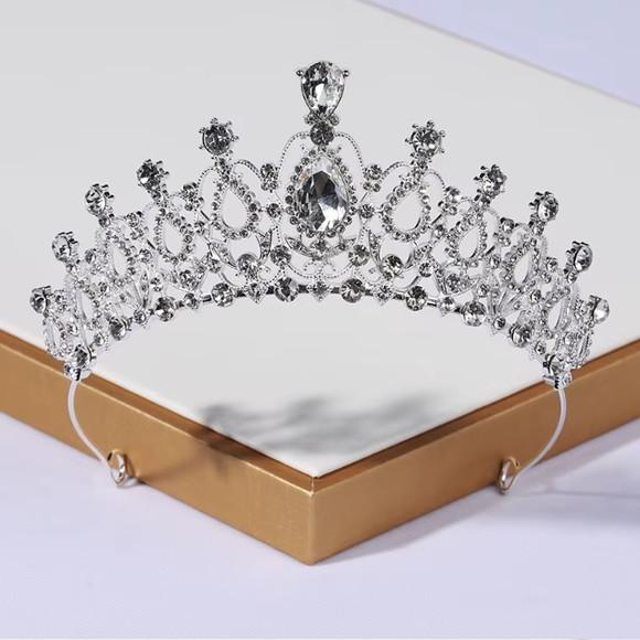 Coroa Tiara Noiva Daminha Dama Debutantes Casamento Luxo 015