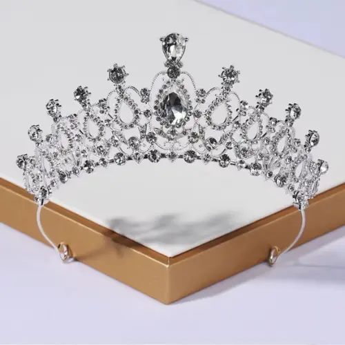 Coroa Tiara Noiva Daminha Dama Debutantes Casamento Luxo 015