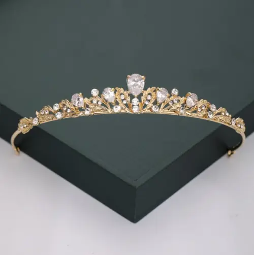 Tiara Noiva Debutante Daminha Casamento Miss Strass 061