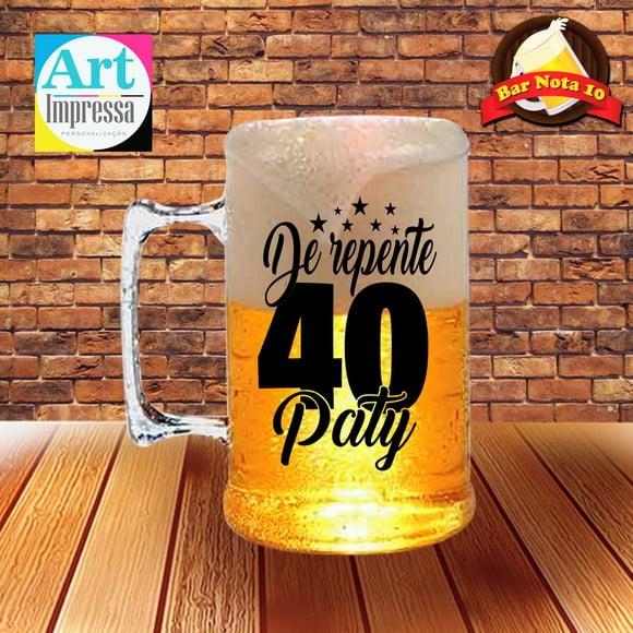 Caneca de Chopp Acrílica Personalizada Lembrancinha De Repente 4