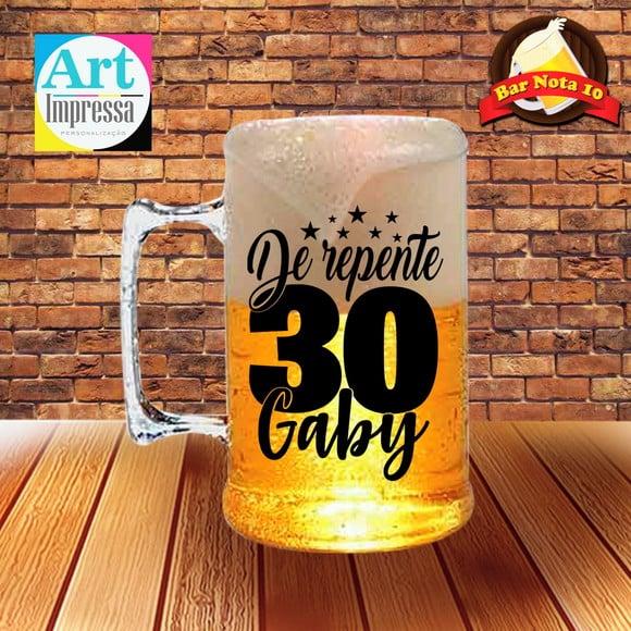Caneca de Chopp Personalizada 500 ml - de Repente 30
