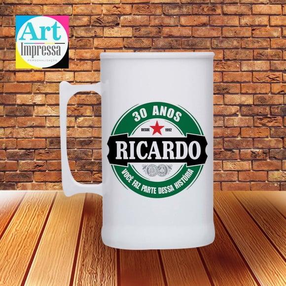 Caneca de Chopp Acrílica Personalizada De Repente 500ml Lembranc